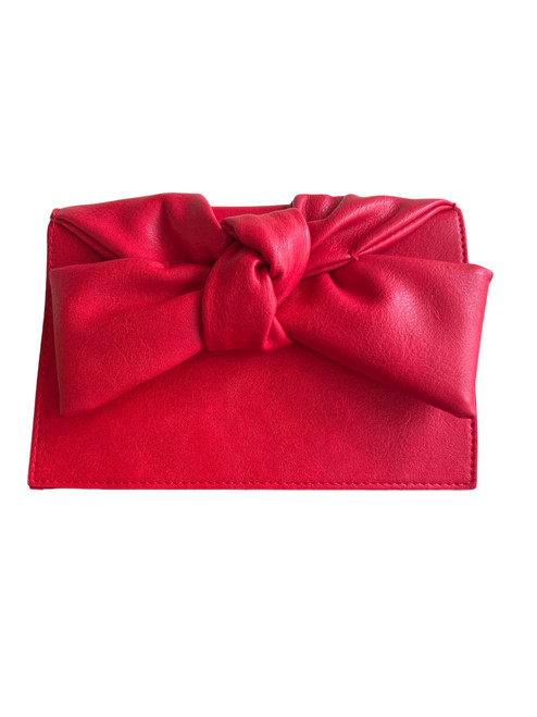 The Village Collection Red Bow Bag 