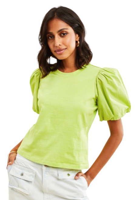 Love the Label Lali Tee, Lime 