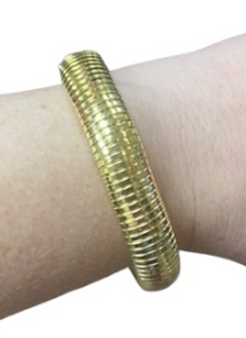 The Village Collection Slink Bracelet, Gold 