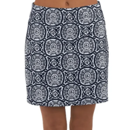 Gretchen Scott Jersey Skippy Skort, Navy 