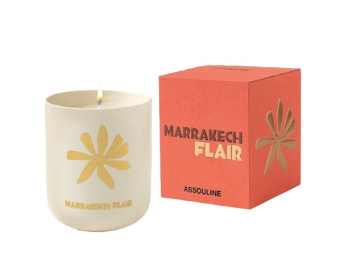 Assouline Marrakech Flair Travel Candle 