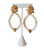 Millie B Mavis Earrings, Ivory    