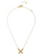 French Kande The Joelle Necklace, Gold Pearl 