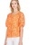 Jade Lace Top, Orange 