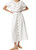 Lilla P Button Front Long Skirt, White 