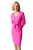 Joseph Ribkoff LDS Dress, Ultra Pink 