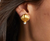 ER729GPL00 SMIONE SHELL EARRING 