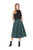 60J7369 Emerald Heather Midi Skirt 