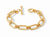 TS BL180G00 Trieste Link Bracelet Gold 