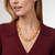 N431G00 Palermo Demi Link Necklace Gold 