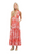 Sheridan French Tessa Dress, Coral Monkey