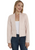 Dolce Cabo Faux Suede Tailored Blazer, Pale Pink 