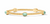 Julie Vos Nassau Stone Bangle, Iridescent Aquamarine Blue Large 