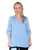 Renuar Airflow Blouse, Celeste