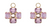 Loren Hope Amethyst Huggie Charms