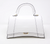 German Fuentes Leather Handbag, GF2085, White     