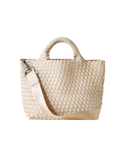 Naghedi St. Barths Small Tote, Ecru - Monkee's of the Village