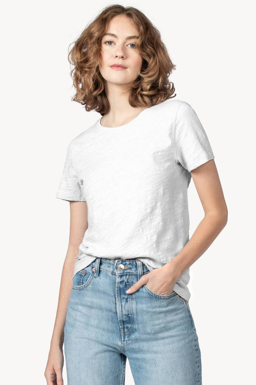 Power shoulder slit Tee | Pasterip(パセリ)レディース | PAL