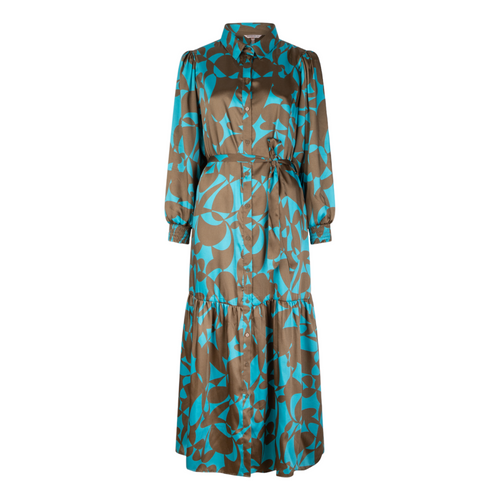 Esqualo Dress, Long Expressive Roots - Monkee's of the Village
