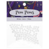 PA Essentials Pom Pom 3mm White 100pc