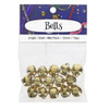 PA Essentials Jingle Bell 12mm 15pc Gold
