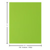 Paper Accents Cardstock 8.5 inch x 11 inch Muslin 73lb Tree Frog 1000pc Box