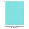 Paper Accents Cardstock 8.5 inch x 11 inch Smooth 65lb Mediterranean 25pc