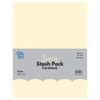 Paper Accents Stash Pack Cardstock 8.5 inch x 11 inch Ivory 50pc