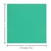 Paper Accents Cardstock 12 inch x 12 inch Muslin 73lb Mermaid Teal 1000pc Box