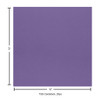 Paper Accents Cardstock 12 inch x 12 inch Muslin 73lb Persian Violet 25pc