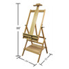 Art Advantage Easel Studio Multi Media Beechwood