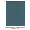 Paper Accents Cardstock 8.5 inch x 11 inch Pearlized 111lb Ocean Jasper 25pc