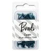 PA Essentials Brads 8mm x 15mm Solid Cyan 50pc