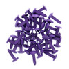 PA Essentials Brads 8mm x 15mm Solid Neon Purple 50pc