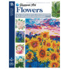 Diamond Art By Leisure Arts Flowers Painting Book