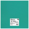 Paper Accents Cardstock 12 inch x 12 inch Muslin 74lb Medium Aqua 25pc