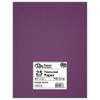 Paper Accents Cardstock 8.5 inch x 11 inch Muslin 74lb Grape Juice 25pc