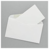 Paper Accents Card and Envelopes 3.125 inch x 6.25 inch Slimline Smooth 100lb Solar White 10pc