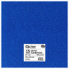 Paper Accents Glitter Cardstock 12 inch x 12 inch 85lb Ultra Marine 15pc