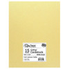 Paper Accents Glitter Cardstock 8.5 inch x 11 inch 85lb Iridescent Lemon Cello 15pc
