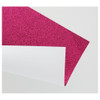 Paper Accents Glitter Cardstock 8.5 inch x 11 inch 85lb Magenta 5pc