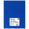 Paper Accents Glitter Cardstock 8.5 inch x 11 inch 85lb Ultra Marine 15pc