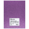 Paper Accents Glitter Cardstock 8.5 inch x 11 inch 85lb 15pc Sweet Pea