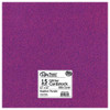 Paper Accents Glitter Cardstock 12 inch x 12 inch 85lb Heather Purple 15pc