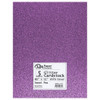 Paper Accents Glitter Cardstock 8.5 inch x 11 inch 85lb Sweet Pea 5pc