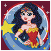 Camelot Dots Diamond Painting Kit Beginner DC Young Wonder Woman