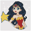 Camelot Dots Diamond Painting Kit Beginner DC Young Wonder Woman