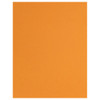 Paper Accents Cardstock 8.5 inch x 11 inch Smooth 65lb Pumpkin 1000pc Box