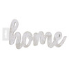 Hampton Art Wood Script Home White