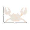 Good Wood By Leisure Arts 1/2 inch Thick Shapes Crab